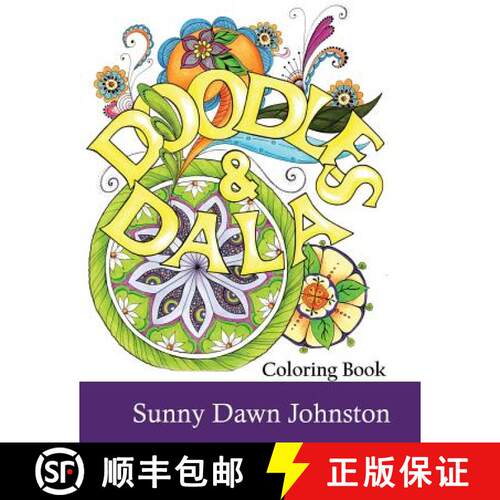 【3-4周达】Doodles and Dalas Coloring Book [9780979811944]