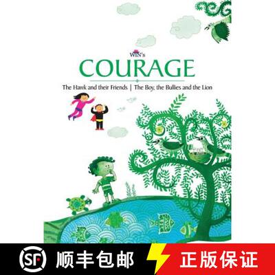 【3-4周达】Courage: The Hawk and Their Friends - The Boy, the Bullies and the Lion [9781947498228]
