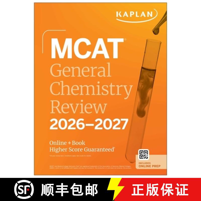 【3-4周达】MCAT General Chemistry Review 2026-2027 : Online + Book [9781506297453]