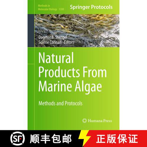 【3-4周达】精装 Natural Products From Marine Algae : Methods and Protocols [9781493926831]