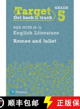 【3-4周达】Target Grade 5 Romeo and Juliet AQA GCSE (9-1) Eng Lit Workbook [9781292250809]