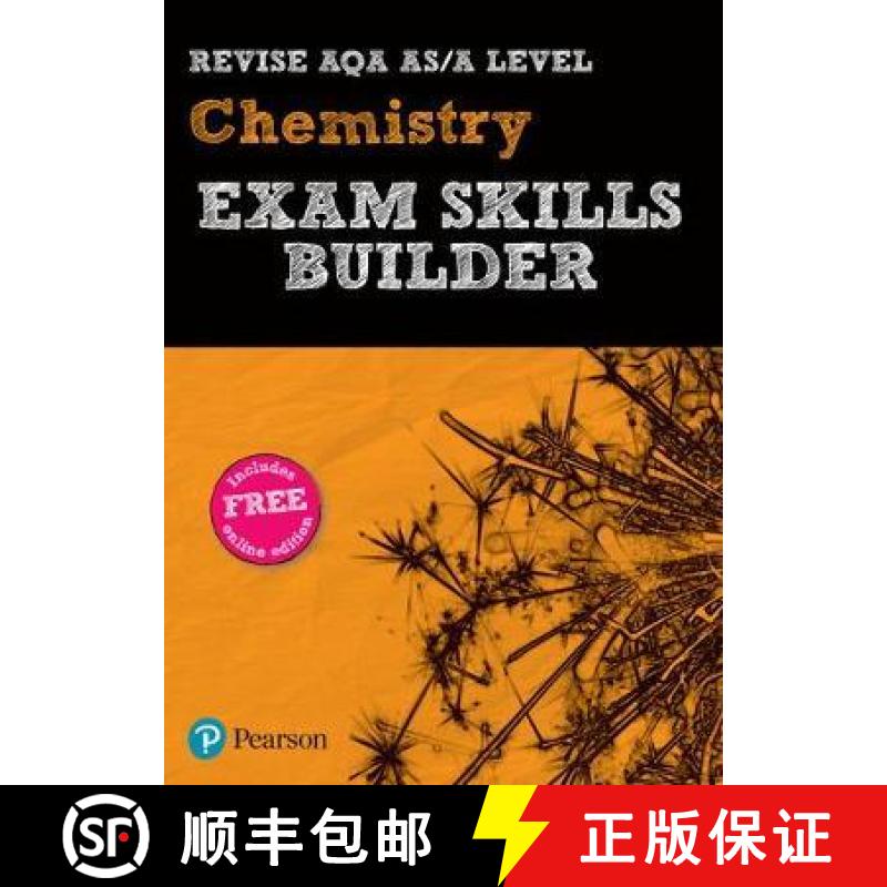 【3-4周达】Pearson REVISE AQA A Level Chemistry Exam Skills Builder - for 2026, 2027 exams: for home ... [9781292271651]