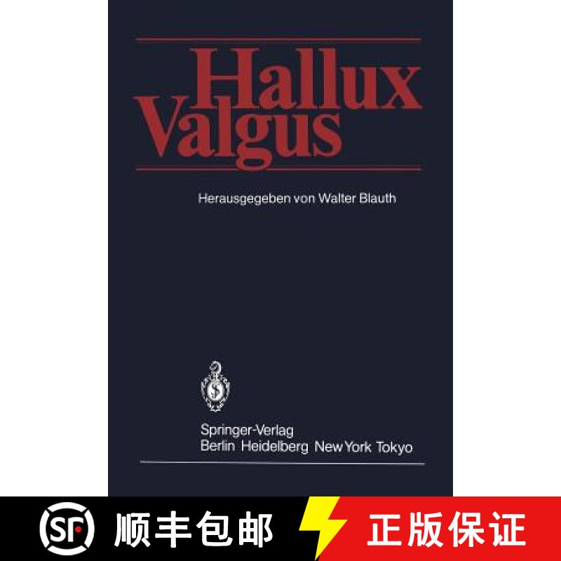【3-4周达】Hallux Valgus [9783642709814]