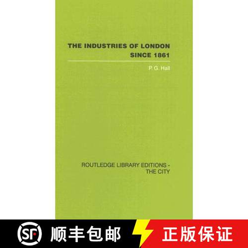 【3-4周达】精装 INDUSTRIES  LONDON SINCE 1861 RLEC [9780415417884]