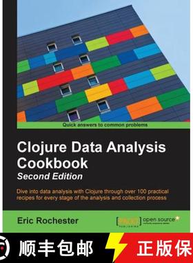 预订 Clojure Data Analysis Cookbook - Second Edition [9781784390297]