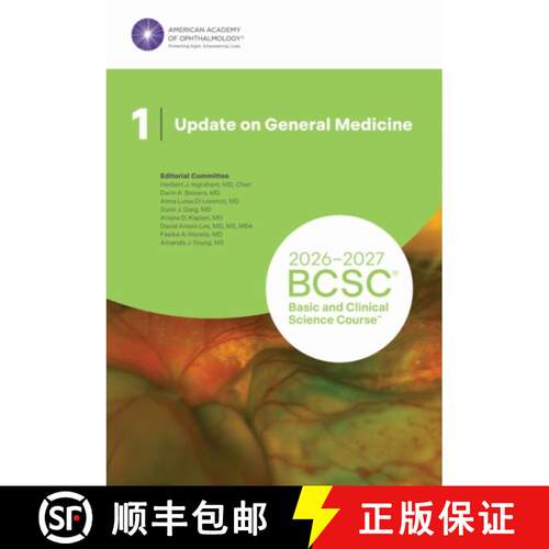【3-4周达】2026–2027 Basic and Clinical Science Course, Residency Print Set [9798897300143]