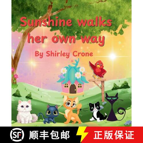 【3-4周达】精装 Sunshine walks her own way [9781967609147]