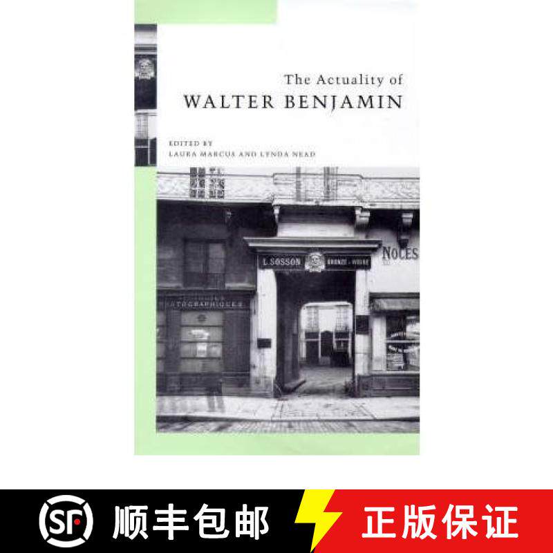 【3-4周达】The Actuality of Walter Benjamin [9780853158639]