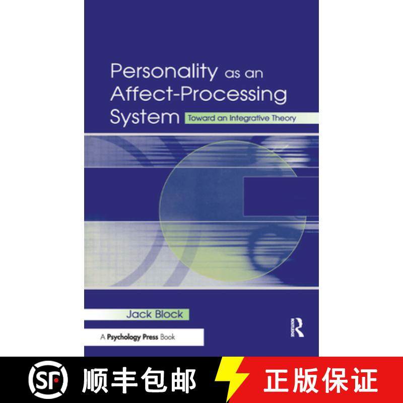 【3-4周达】Personality as an Affect-Processing System: Toward an Integrative Theory [9780805839128]