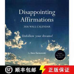 【3-4周达】Disappointing Affirmations 2026 Wall Calendar [9781797234977]