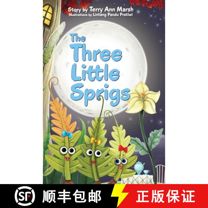 【3-4周达】精装 The Three Little Sprigs [9781951565688] - 实物图
