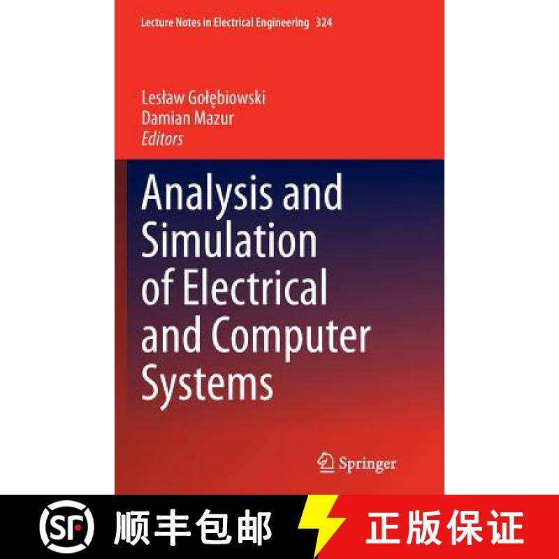 【3-4周达】Analysis and Simulation of Electrical and Computer Systems [9783319385457]