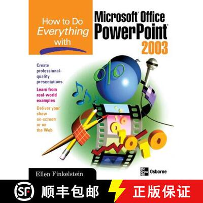【3-4周达】How to Do Everything with Microsoft Office PowerPoint 2003 [9780072229721]