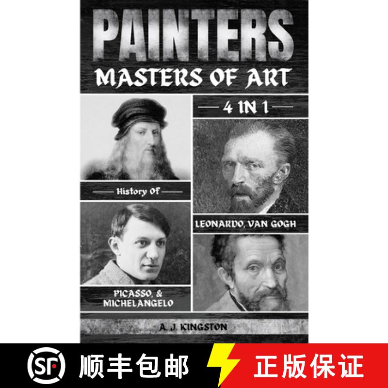 【3-4周达】Painters: 4-In-1 History Of Leonardo, Van Gogh, Picasso, & Michelangelo [9781839383137]