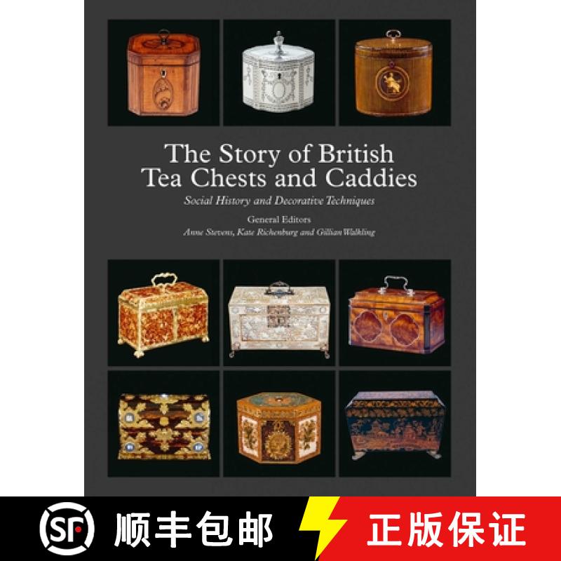 【3-4周达】The Story of British Tea Chests and Caddies : Social History and Decorative Techniques [9781788841467]