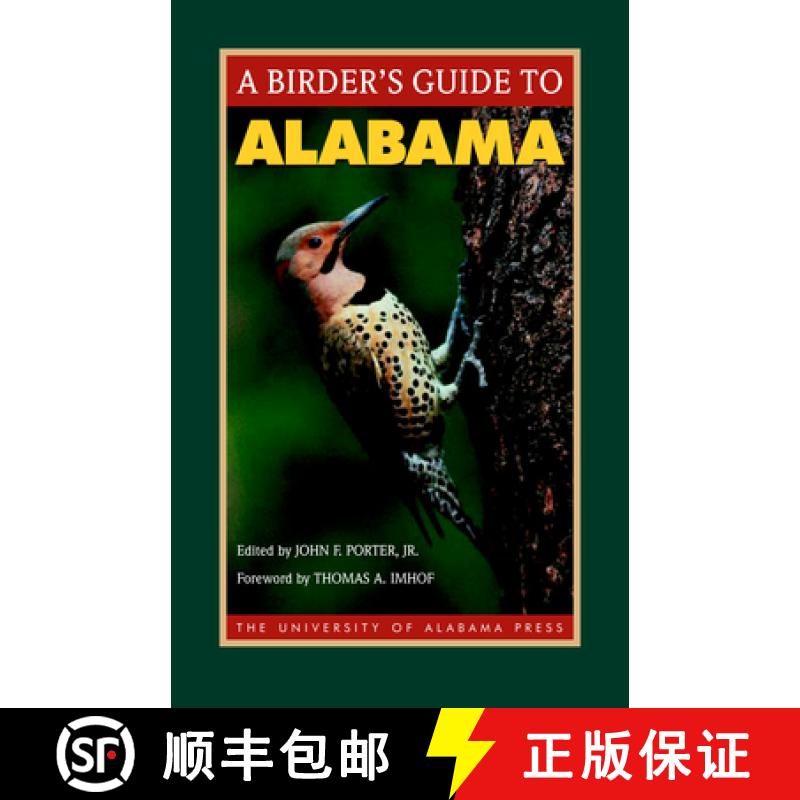 【3-4周达】A Birder's Guide to Alabama [9780817310523]