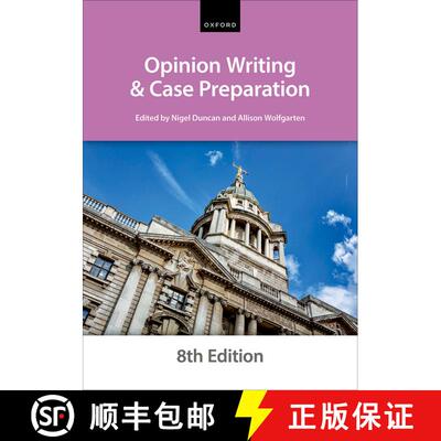【3-4周达】Opinion Writing and Case Preparation Eighth Edition [9780198923640]