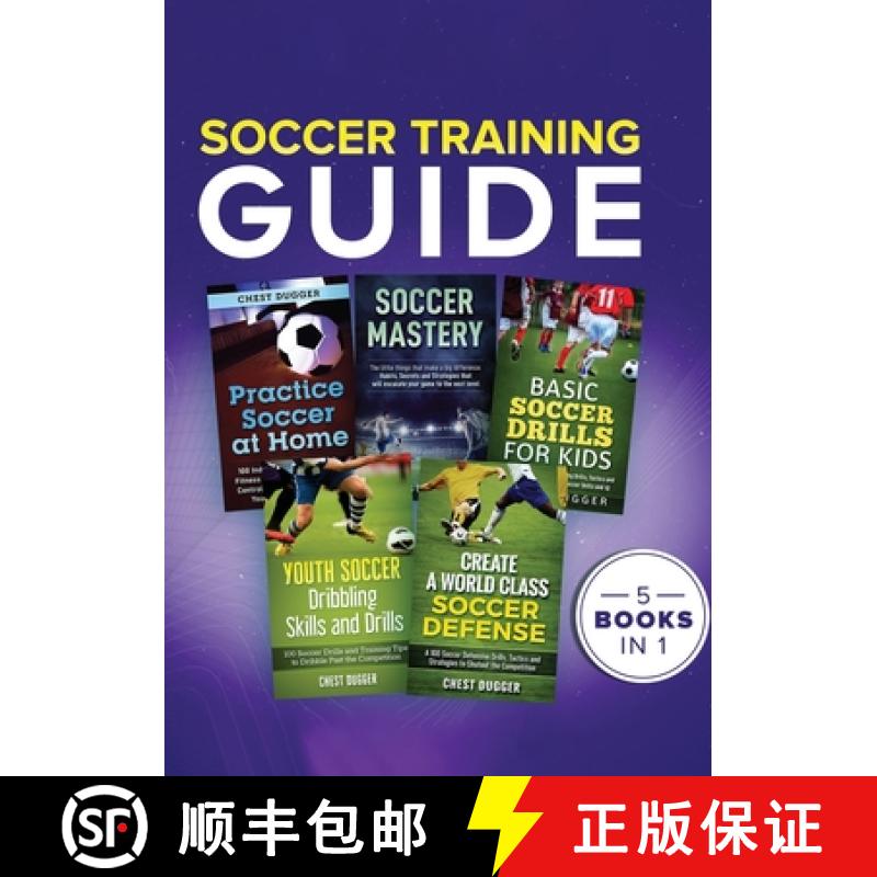【3-4周达】Soccer Training Guide: 5 Books in 1 [9781922462299]
