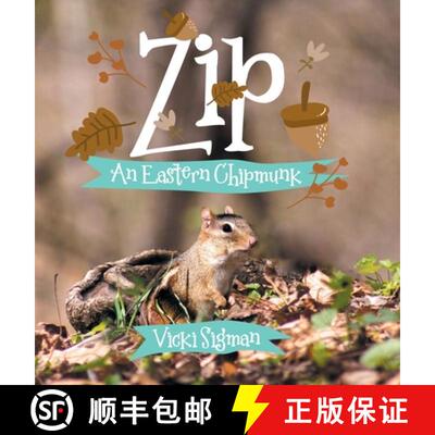 【3-4周达】Zip: An Eastern Chipmunk [9780228886457]