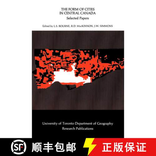 【3-4周达】The Form of Cities in Central Canada – Selected Papers [9780802033178]