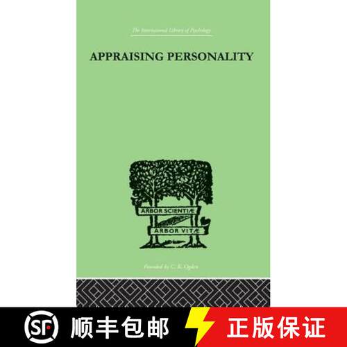 【3-4周达】Appraising Personality : THE USE OF PSYCHOLOGICAL TESTS IN THE PRACTICE OF MEDICINE [9781138875395]