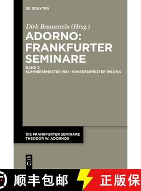 预订 Sommersemester 1961 - Wintersemester 1963/64 [9783110707342]
