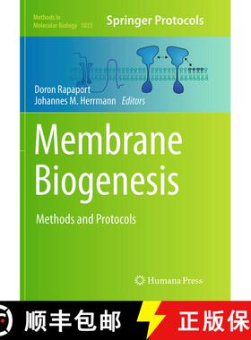 【3-4周达】Membrane Biogenesis : Methods and Protocols (Softcover reprint of the original 1st ed. 2013) [9781493963041]