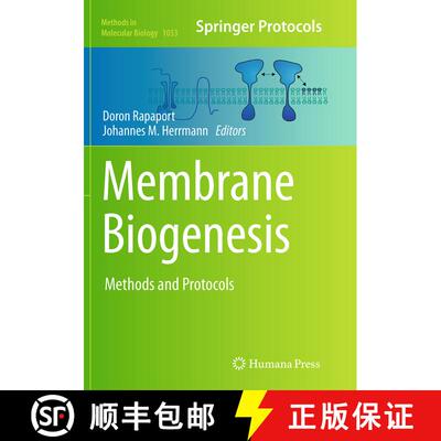 【3-4周达】Membrane Biogenesis : Methods and Protocols (Softcover reprint of the original 1st ed. 2013) [9781493963041]