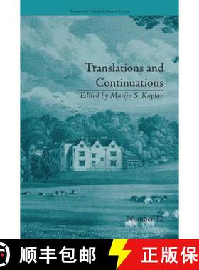 【3-4周达】Translations and Continuations : Riccoboni and Brooke, Graffigny and Roberts [9781138235380]