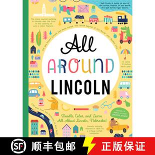 Color Lincoln and Nebraska All about 4周达 9781952239113 Around Learn Doodle