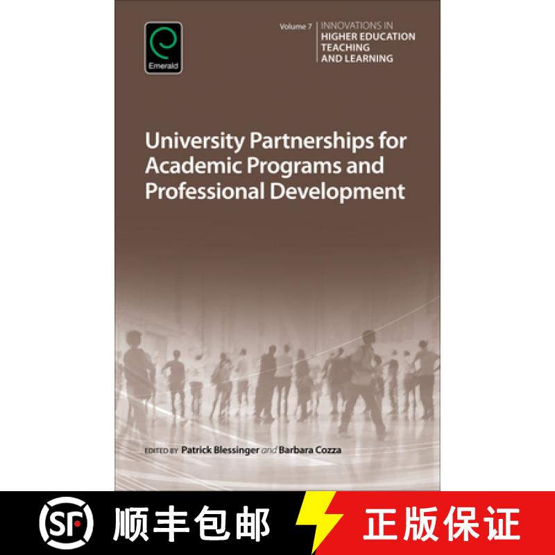 【3-4周达】University Partnerships for Academic Programs and Professional Development [9781786353009]