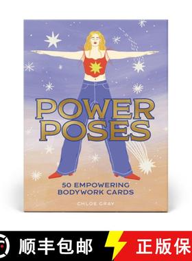 【3-4周达】Power Poses : 50 empowering bodywork cards [9781836003670]