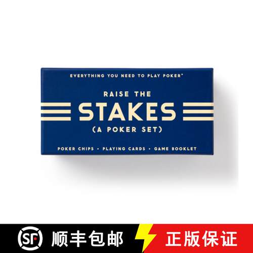 【3-4周达】Raise The Stakes Poker Game Set [9780735379473]