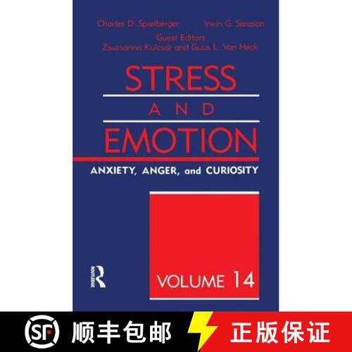 【3-4周达】精装 Stress And Emotion: Conference : Papers [9781560321873]