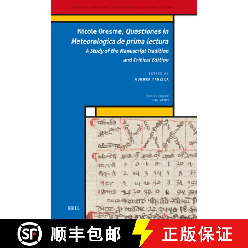 【4周达】Nicole Oresme, Questiones in Meteorologica de Prima Lectura: Critical Edition and Study of t... [9789004689220]
