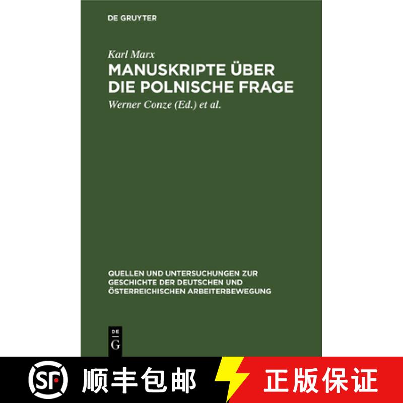 【2-3周达】Manuskripte UEber Die Polnische Frage: (1863-1864) [9783112307526]