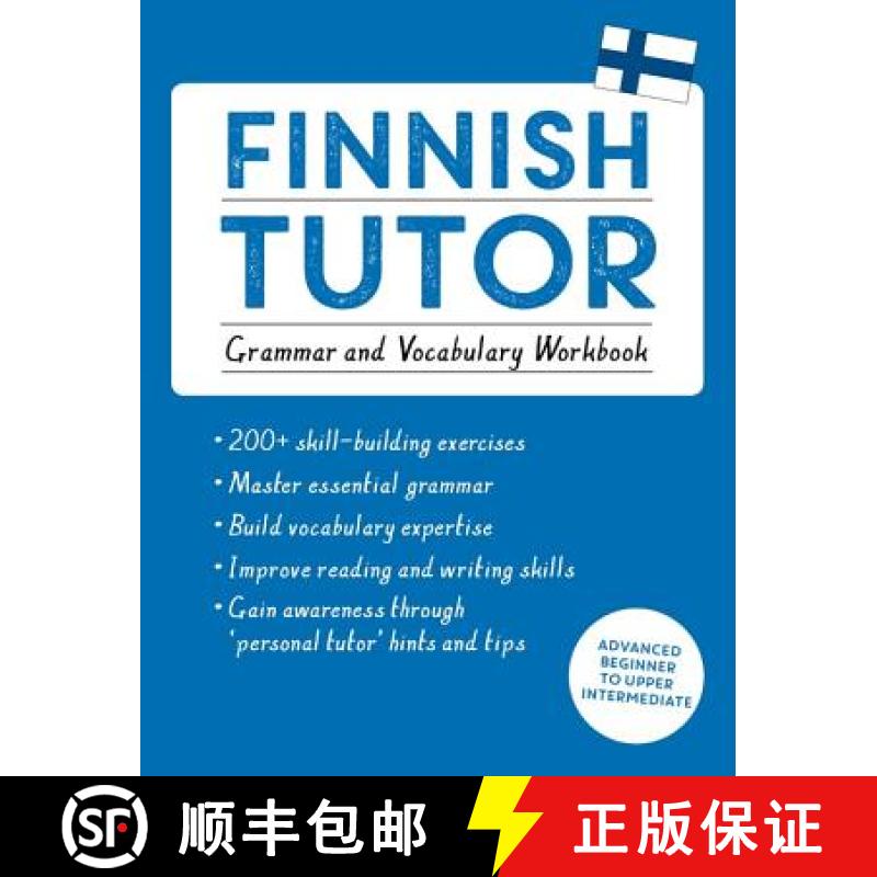 【3-4周达】Finnish Tutor: Grammar and Vocabulary Workbook (Learn Finnish with Teach Yourself): Advanc... [9781473617438]