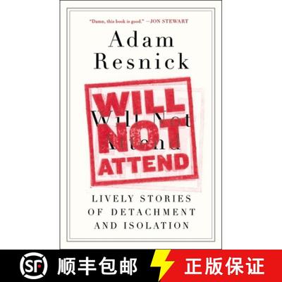 【3-4周达】Will Not Attend: Lively Stories of Detachment and Isolation [9780147516213]