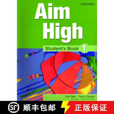 【3-4周达】Aim High Level 1 Student's Book: A new secondary course which helps students become succes... [9780194453004]