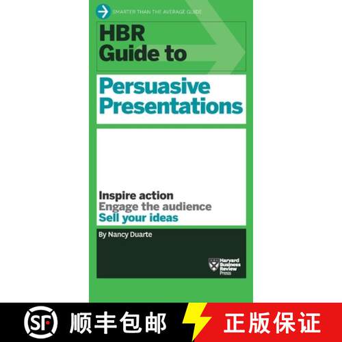 【3-4周达】HBR Guide to Persuasive Presentations (HBR Guide Series) [9781422187104]