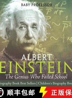 【3-4周达】Albert Einstein : The Genius Who Failed School - Biography Book Best Sellers | Children's ... [9781541912380]