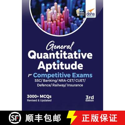 【3-4周达】General Quantitative Aptitude for Competitive Exams - SSC/ Banking/ NRA CET/ CUET/ Defence... [9789355640253]