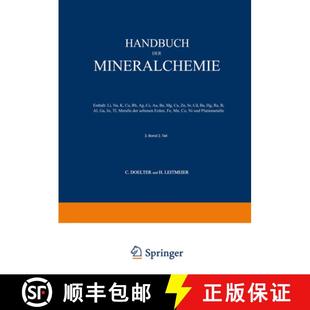 9783642495397 III Der Au... Mineralchemie Zweite Handbuch 4周达 lfte Band Enth