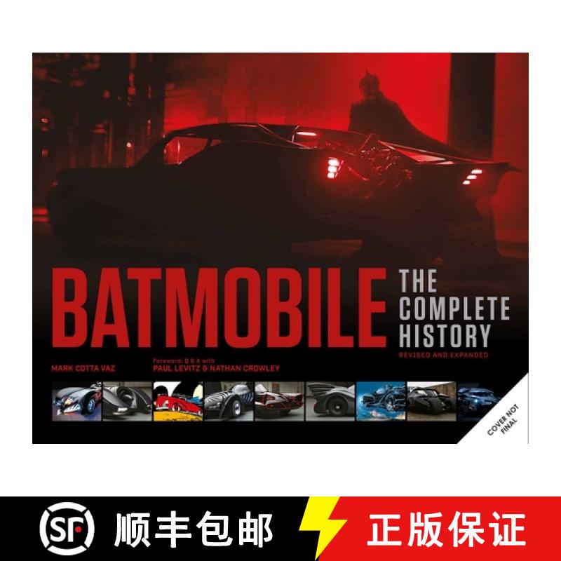 【3-4周达】Batmobile: The Complete History [Revised and Expanded] [9798337401683]