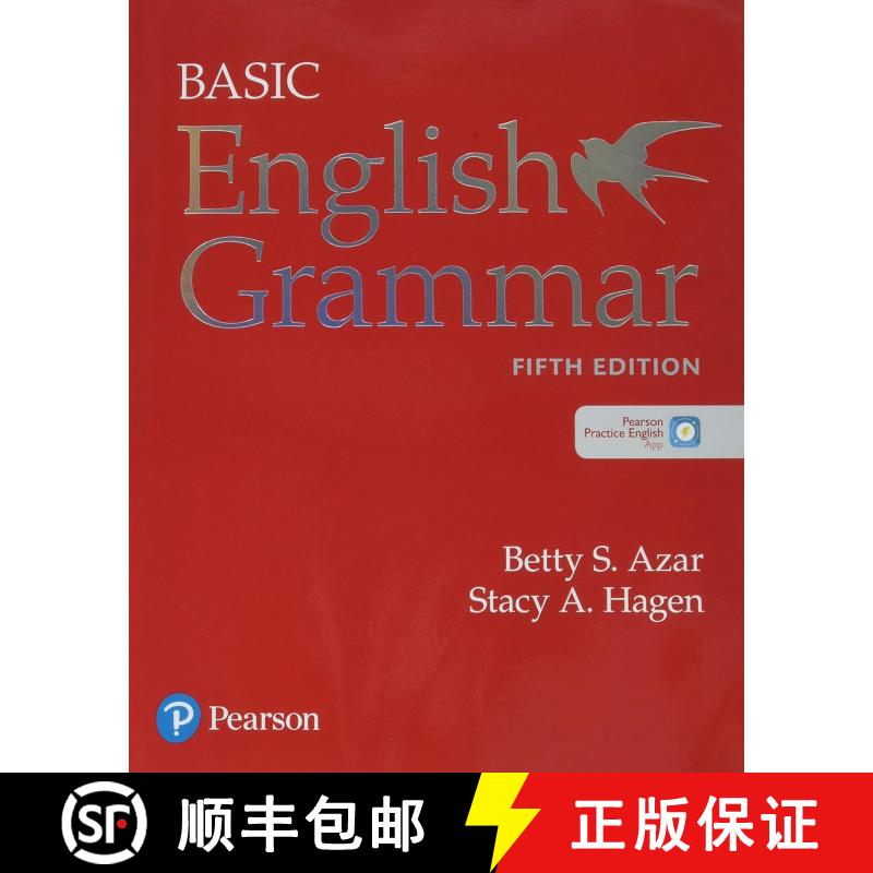 预订 Azar-Hagen Grammar - (Ae) - 5th Edition - Student Book with App - Basic English Grammar [9780136726036]