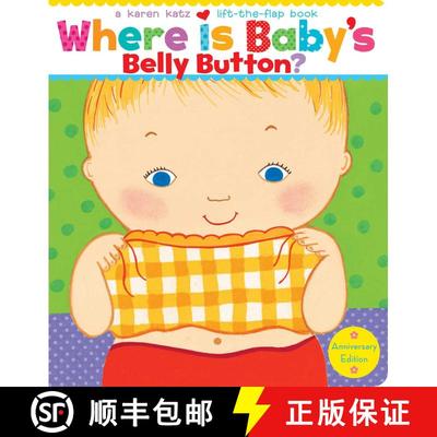 【3-4周达】Where Is Baby's Belly Button?: Anniversary Edition/Lap Edition (Anniversary Edition) (Anni... [9781416987338]
