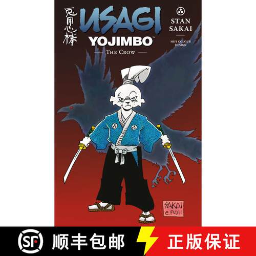 【3-4周达】Usagi Yojimbo Volume 40: The Crow [9781506744506]