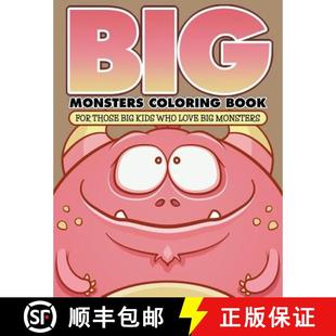 For Coloring Those Love Big Who 3周达 9781681859323 Monsters Kids Book