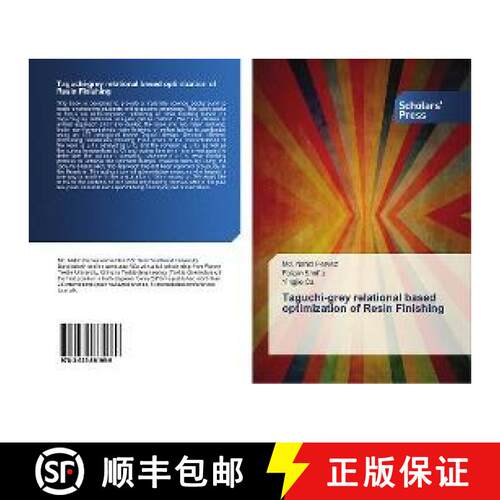 预订 Taguchi-grey relational based optimization of Resin Finishing [9783639861969]