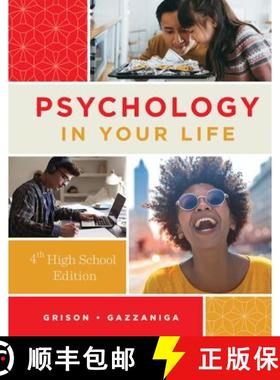 【3-4周达】Psychology in Your Life (Fourth High School Edition) [9780393877571]